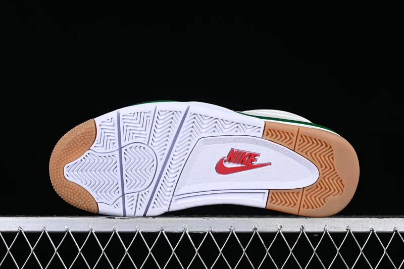 All categories Air Jordan Jordan series basketball shoes Air Jordan 4 OG version Nk SB x Air Jordan 4 "Pine Green" AJ4 Joe 4 joint white green DR5415-103